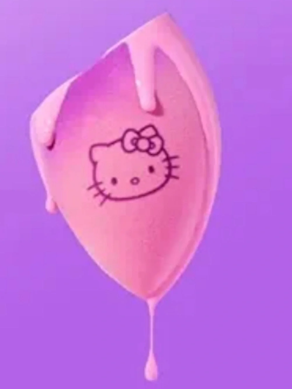 The Crème Shop x Hello Kitty Makeup Blending Sponge Duo Beauty Blender Set 2 pcs